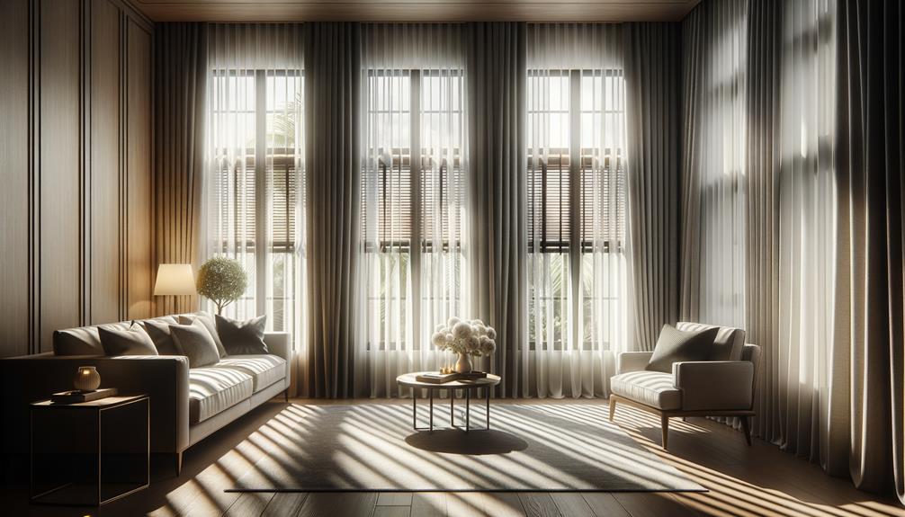 living room blinds